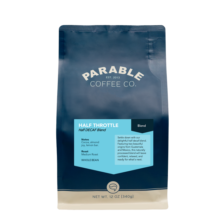 Half Throttle // Half Decaf Blend