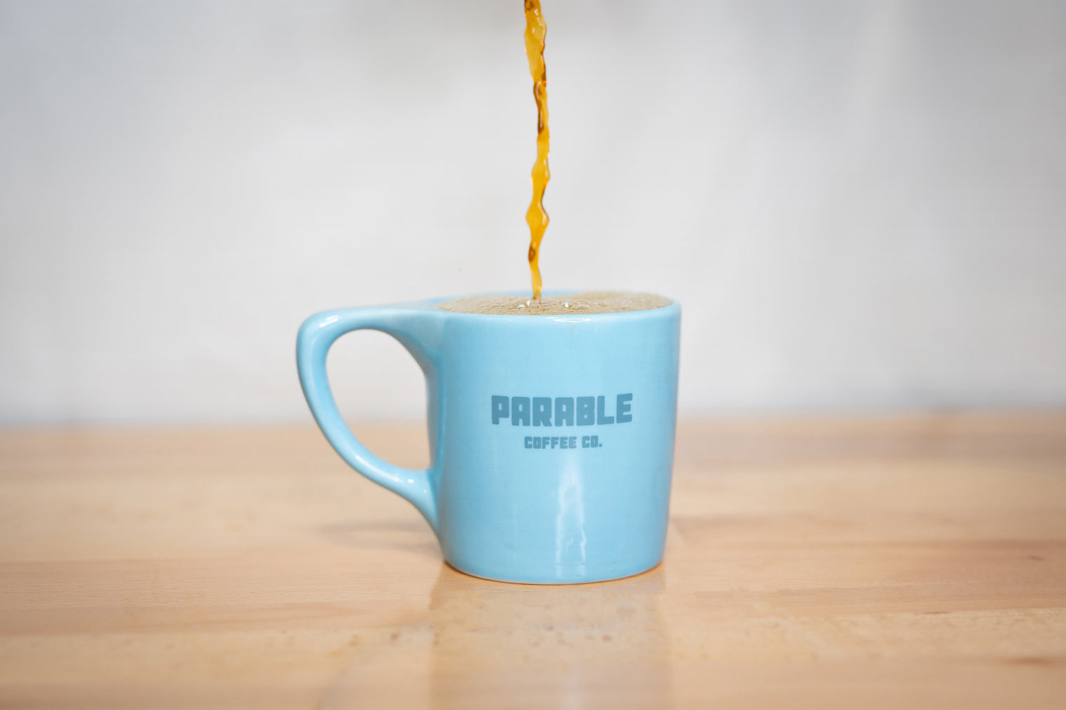 10oz Lino Diner Coffee Mug w/Parable Logo
