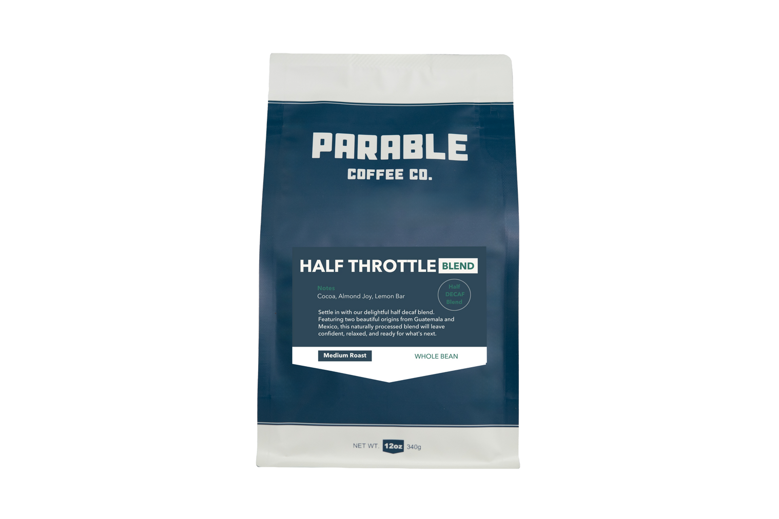 Half Throttle // Half Decaf Blend